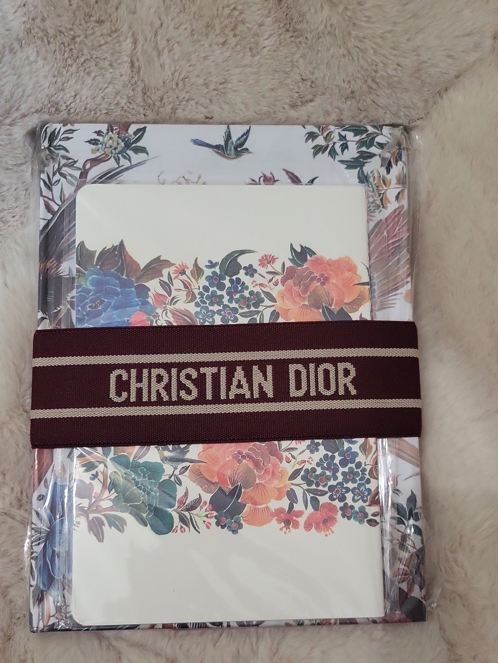 New Christian Dior Set  Hard cover Notebook And A Soft Cover Notebook.Beautiful
